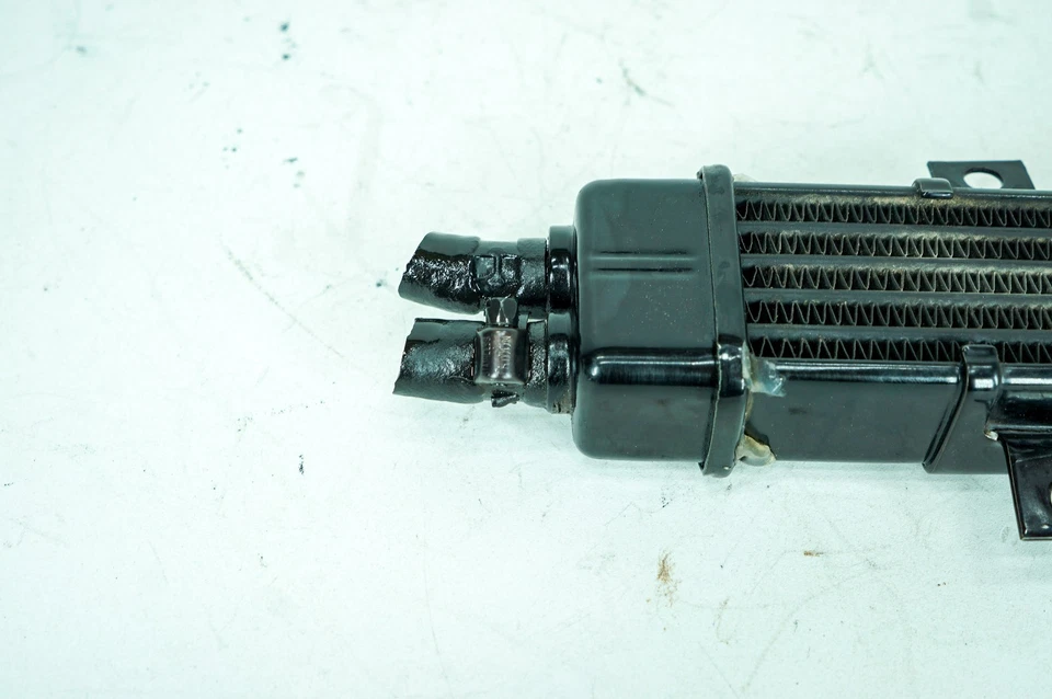 04 radiador Harley Heritage Softail Classic OEM refrigerador a óleo PEELING 1361 - Imagem 4 de 4