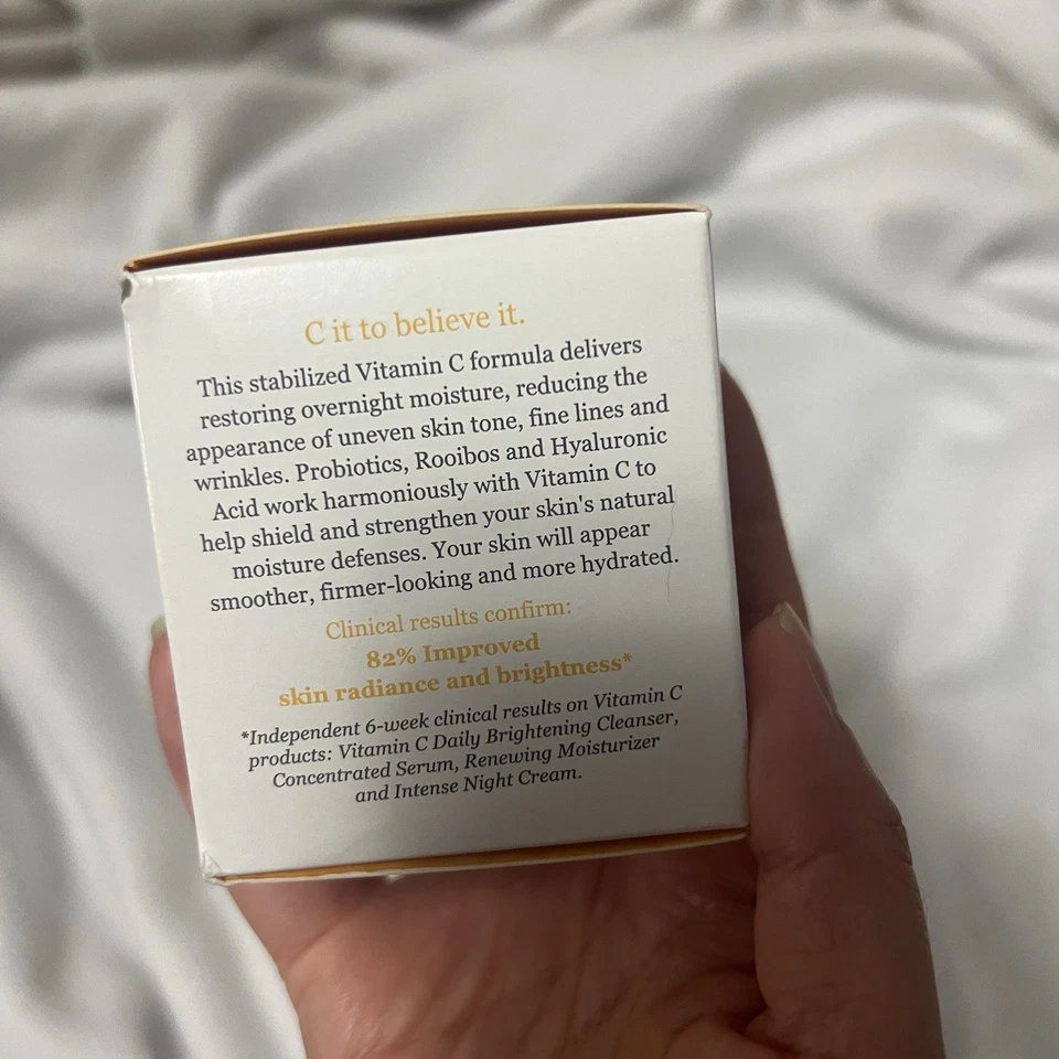 Crema de Noche Intensa DERMA-E Vitamina C Iluminadora e Hidratante Dec Venta Foto 4 de 4