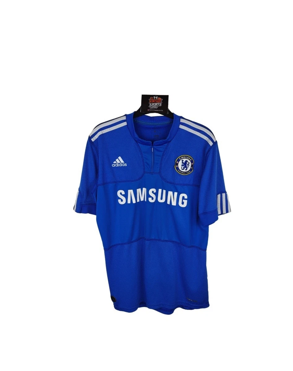Maillot De Football Vintage Chelsea Années 2000 Umbro - Taille L - Entraînement Bleu - Occasion Bon état
