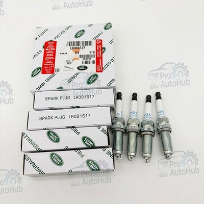 OEM For Land Rover Range Sport Evoque Discovery Sport Spark Plug x4 LR091617 US