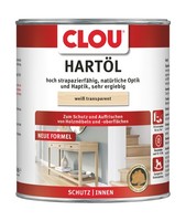 Clou HartöL Nr. 3 Weiß Transparent, 0,75 L FüR Innen, öLend