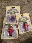 NEW Lot Of 3 Vintage 2004 Cabbage Patch Kids CPK Mini Doll Keychains