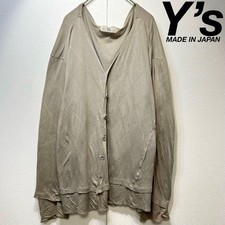 Yohji Yamamoto Y's Layered V-neck design cardigan Japan