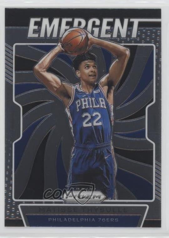 2019-20 Panini Prizm Emergent Matisse Thybulle #18 Rookie RC