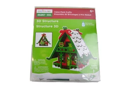 Alpine House Holiday Foam Craft Kit by Creatology NEW Ages 6+