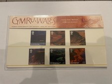 gb presentation pk 361 CYMRU Wales A BRITISH JOURNEY 2004 ROYAL Mail MINT STAMPS