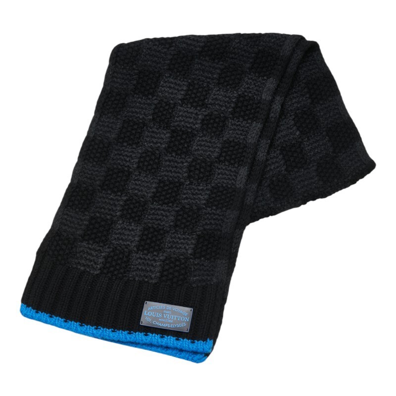 LOUIS VUITTON a thermal scarf Damier Echarpe Helsinki Taiga Articles De Boyage