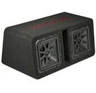 Kicker 45DL7R122 Car Audio L7R Solobaric L7 Dual 12" Refurbished Vented Sub Box