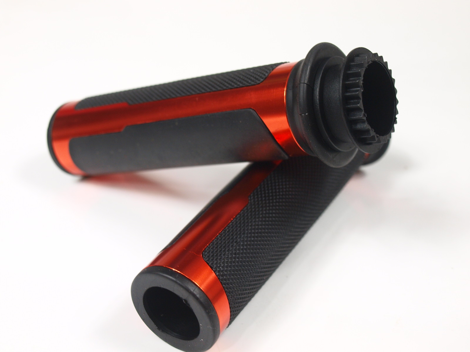 Poignée SMB Kawasaki ZX7 ZX10 ZZR600 antidérapante grip racing en alu et gomme