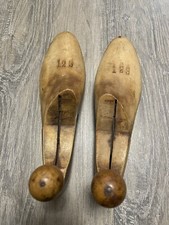 Pair of Vintage Rega Solid Wood Woman  s Shoe Trees