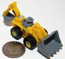 Mini Tonka molto piccola caricatore/zappa posteriore resistente/a pozzo aperto in giallo/grigio