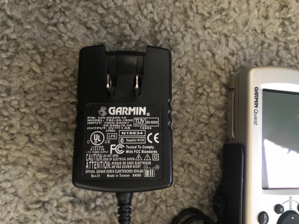 Garmin Quest CAN 210 Handheld GPS Camping Motorcycle Auto Tested Clean Fast Ship - Image 4 of 4