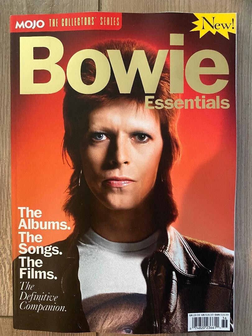 2022 DAVID BOWIE ESSENTIALS Albums SONGS Films MOJO COLLECTORS