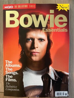2022 DAVID BOWIE ESSENTIALS Albums SONGS Films MOJO COLLECTORS SERIES Definitive