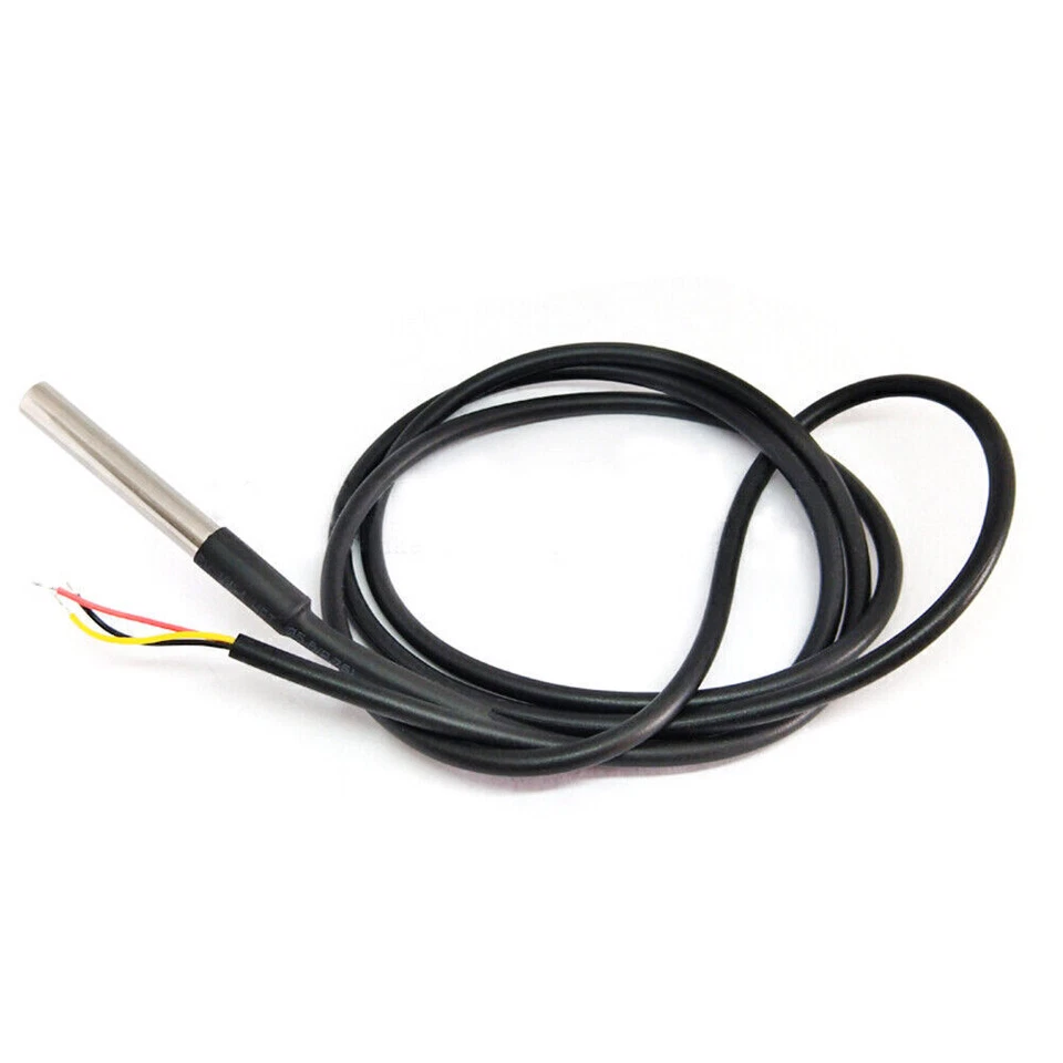 1-3M Temperaturfühler DS18B20 Digital Thermosensor Temperatur-sensor Wasserdicht - Bild 3 von 4