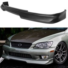 Fits 01 02 03 04 05 Lexus Is300 Pu Black Front Bumper Lip Spoiler Bodykit Chin