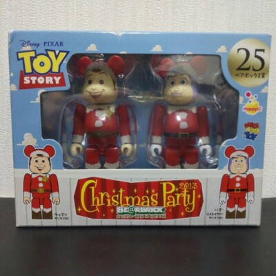 Medicom Disney Bearbrick Toy Story Christmas Party Japan Exclusive New