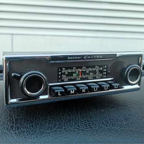BECKER Europa Radio samochodowe LMKU Typ460 -1978 do Mercedesa W107 108 113 Oldtimer-TOP - Zdjęcie 2 z 11