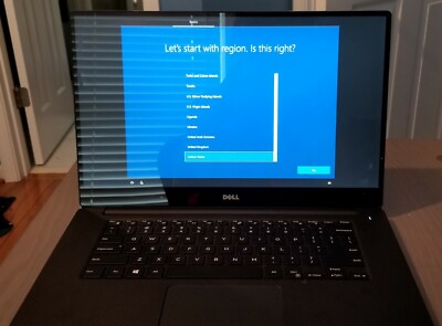 Dell XPS 15.6 Inch Full HD Notebook i7-7700HQ 512GB SSD GTX 1050