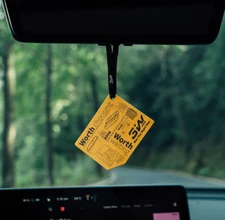 3W Car Air Freshener Hanging Long Lasting Scented Sachet Rose Jasmine White Tea