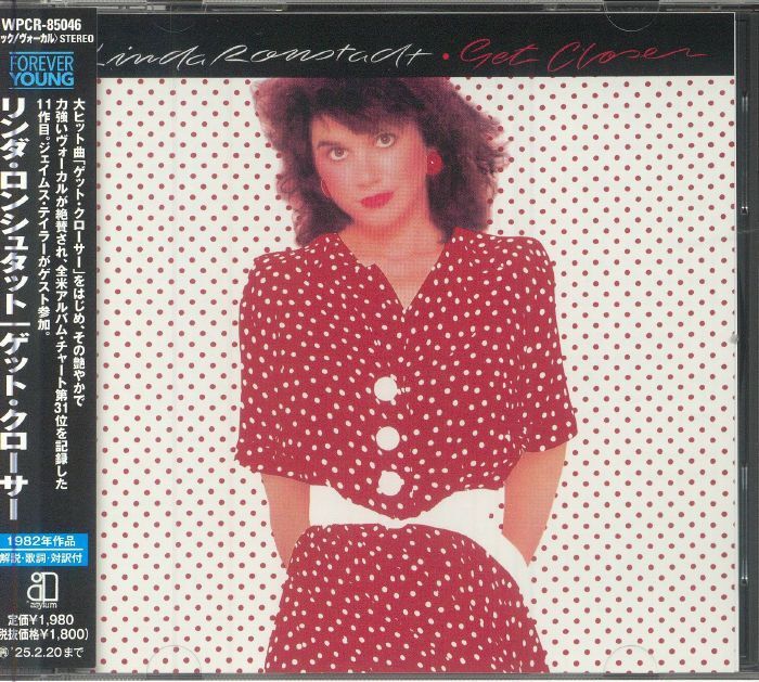 RONSTADT, Linda - Get Closer (Japanese Edition) - CD (CD with obi-strip)