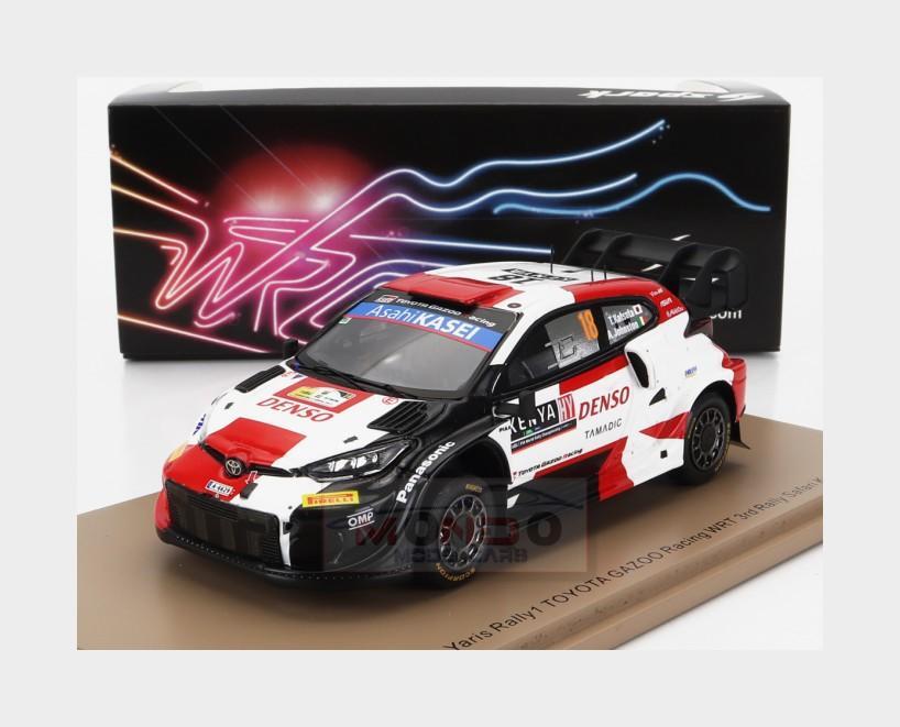 1/43　スパーク　トヨタ　GR ヤリス　#18　ケニア　2022 1:43 SPARK Toyota Yaris Gr Rally1 #18 3Rd Rally Safari Kenya