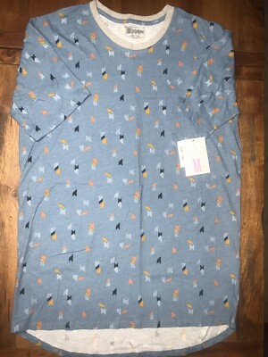 NWT LuLaRoe Patrick Medium Blue