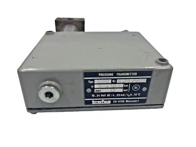 #ad Trafag 8202 Pressure Transmitter 0 to 10 bar flange mounted old stock $175.00
