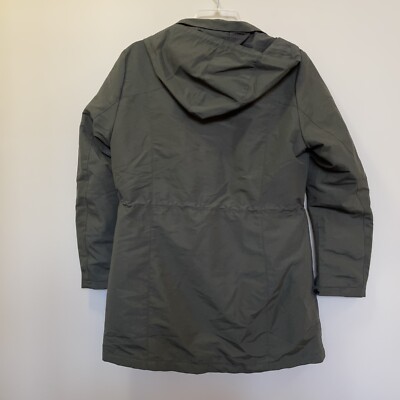 ジャケット・アウター IRENISA ZIP COAT WITH LINER Army Green NEPA Army Green Cinch Waist Hooded Jacket Size M | eBay