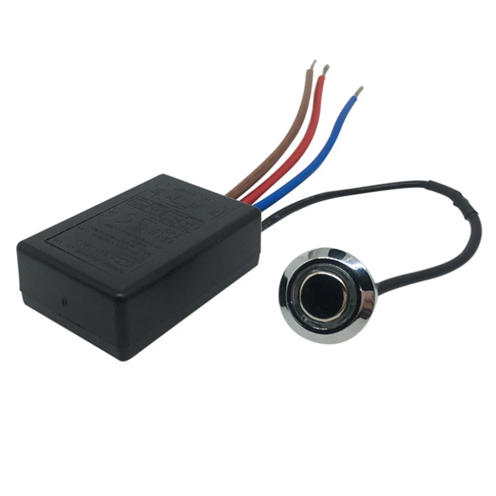 LD 600S Build in 3 Way Finger Touch Dimmer for ON OFF Switch Module Sensor EU US