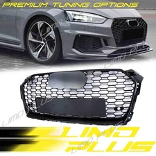 🔥FOR AUDI A5 S5/B9 2017-2019 FRONT BUMPER GRILLE HONEYCOMB HOOD GRILL RS5 STYLE