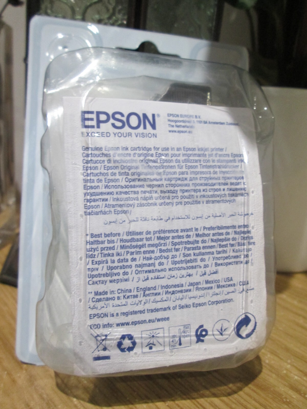 Genuine (Bought in Tesco) Epson 33 Black Claria Premium Ink Printer Cartridge 8715946626161 eBay