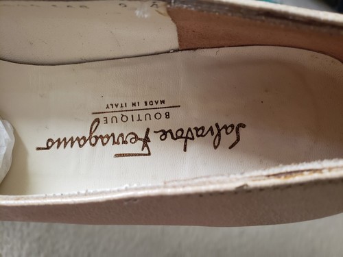 Salvatore Ferragamo LILLAZ Women KHAKY Heels 1.5 Inc Sz 9-4A UK 10 US $858 - Picture 13 of 20