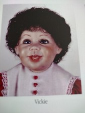 DOLL WIG - PLAYHOUSE - VICKIE - 14-15 - CARROT RED - NEW OLD STOCK - CHINA