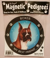 Pet Gifts USA Magnetic Pedigrees Dog Magnet - Boxer My Best Friend