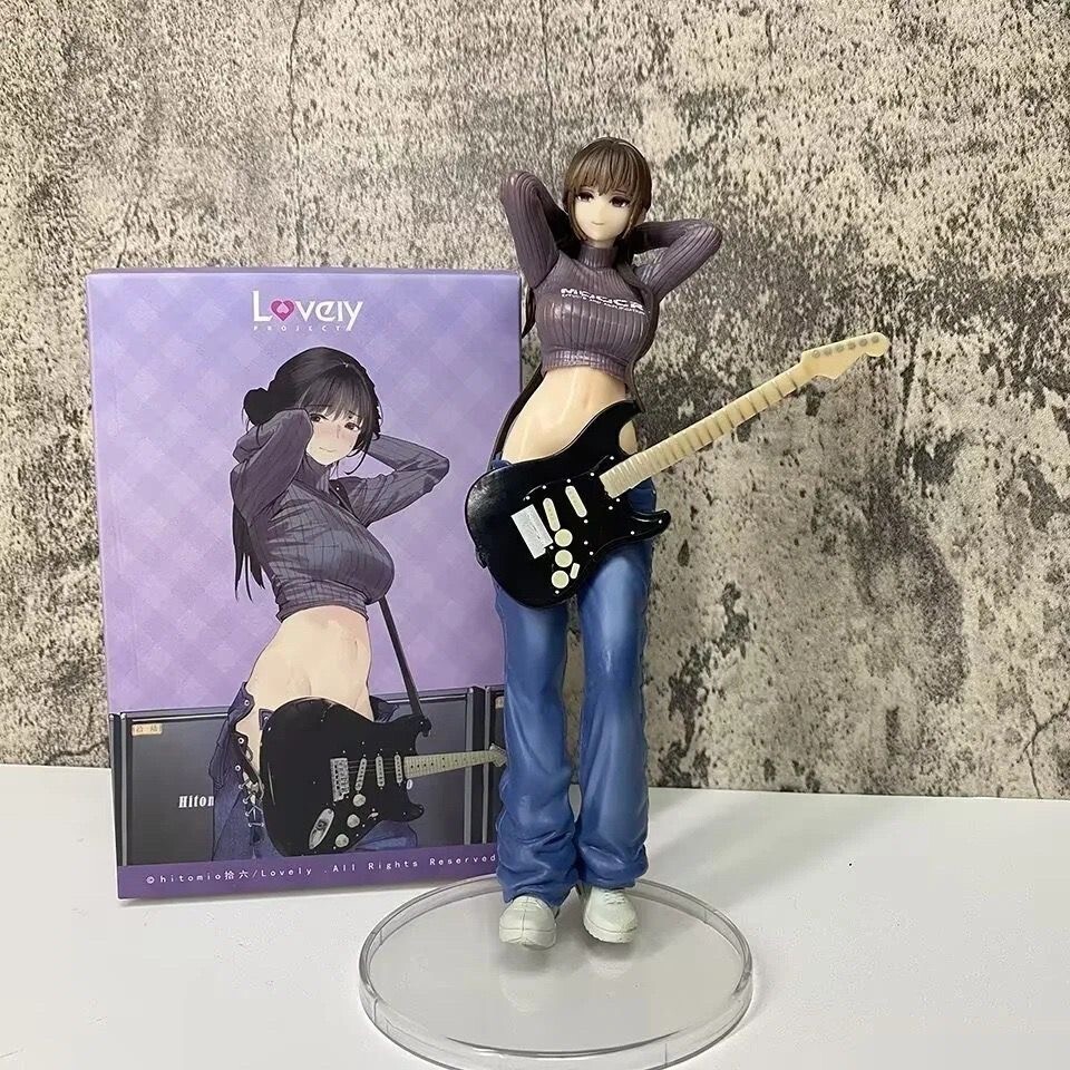 DEXSHUN Figurine d'anime Bechuania - Figurine d'action debout - Modèle d' illustration - Statue en PVC - Décoration de bureau - Objet de collection - 23 cm