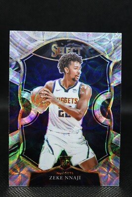 2020-21 NBA Panini Select Prizm Scope #82 Zeke Nnaji ROOKIE RC +