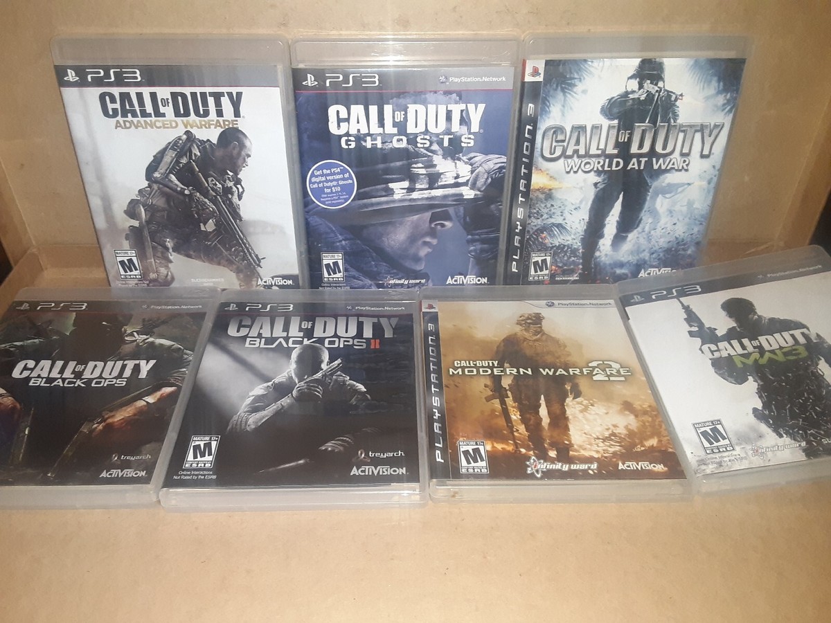 PS3 CODシリーズ全セット Call Of Duty Seven Game Lot/Bundle For PlayStation 3 | eBay