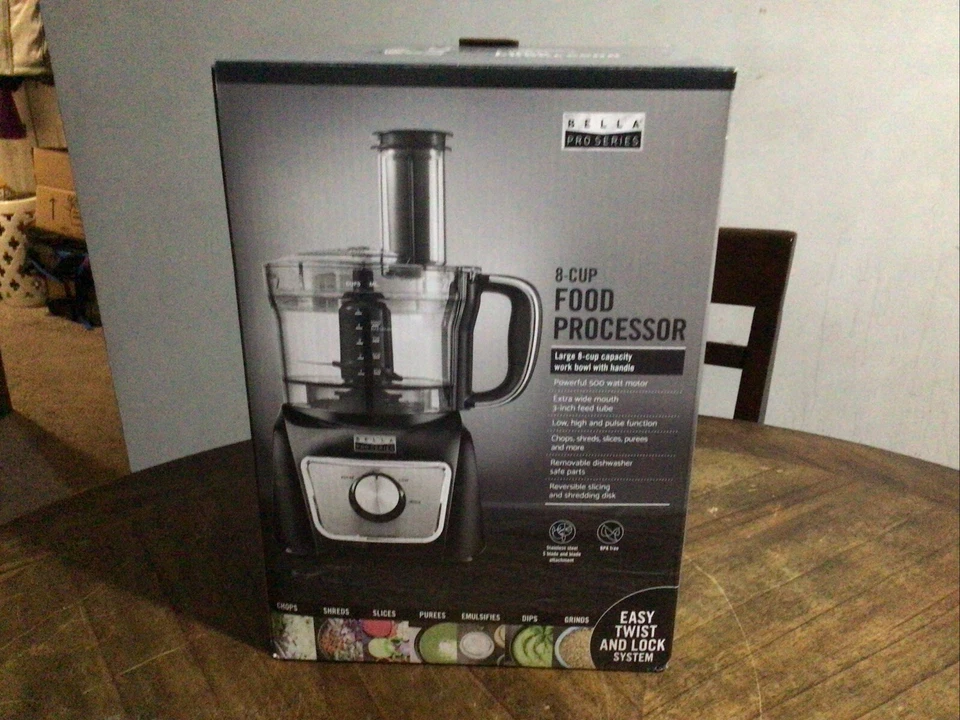 Cuisinart FP-8SVP1 Elemental 8 Cup Food Processor - Silver - Image 3 of 4