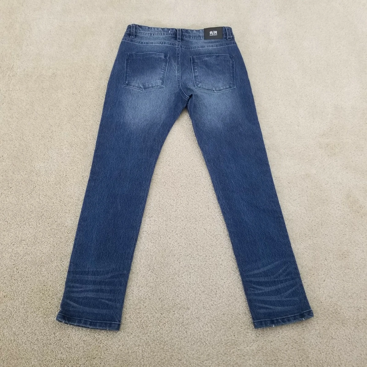 Refinery Republic Jeans Womens 12 Blue Denim Mid Rise Skinny
