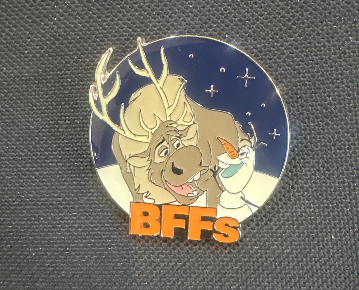 Disney pin 120516 Frozen Sven Olaf BFFs snowman reindeer best friends  mystery | eBay