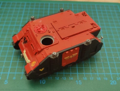 Warhammer 40k Blood Angels Rhino Space Marines Blood Ravens - Bild 1 von 4