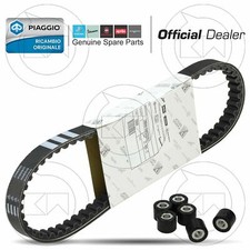 KIT CINGHIA DI TRASMISSIONE + RULLI ORIGINALE PIAGGIO ZIP 50 1993-1999