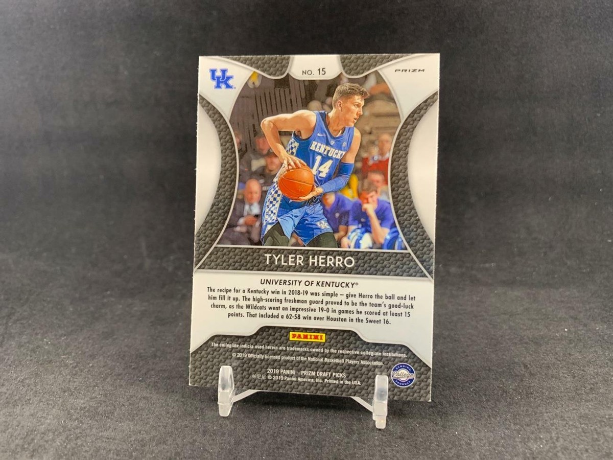 Panini prizm Tyler herro RC 149枚限定 PSA10 TYLER HERRO 2019 Panini Select 63 WHITE PRIZM /149 PSA 10
