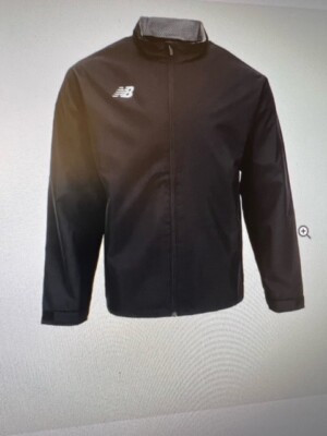New Balance Resist 2.0 Mens TMMJ722  Wind , Soft Lined Jacket, Black, Small