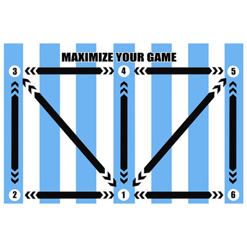 Tapis Vinyle Ado Pack Entraînement De Football