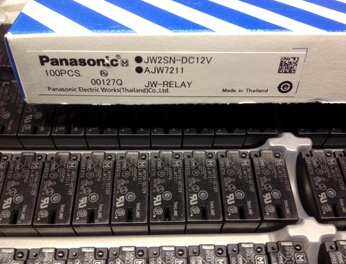 2 Stück JW2SN-DC12V Panasonic Print-Leistungsrelais 12 VDC 530 mW (M3816) - Picture 2 of 5