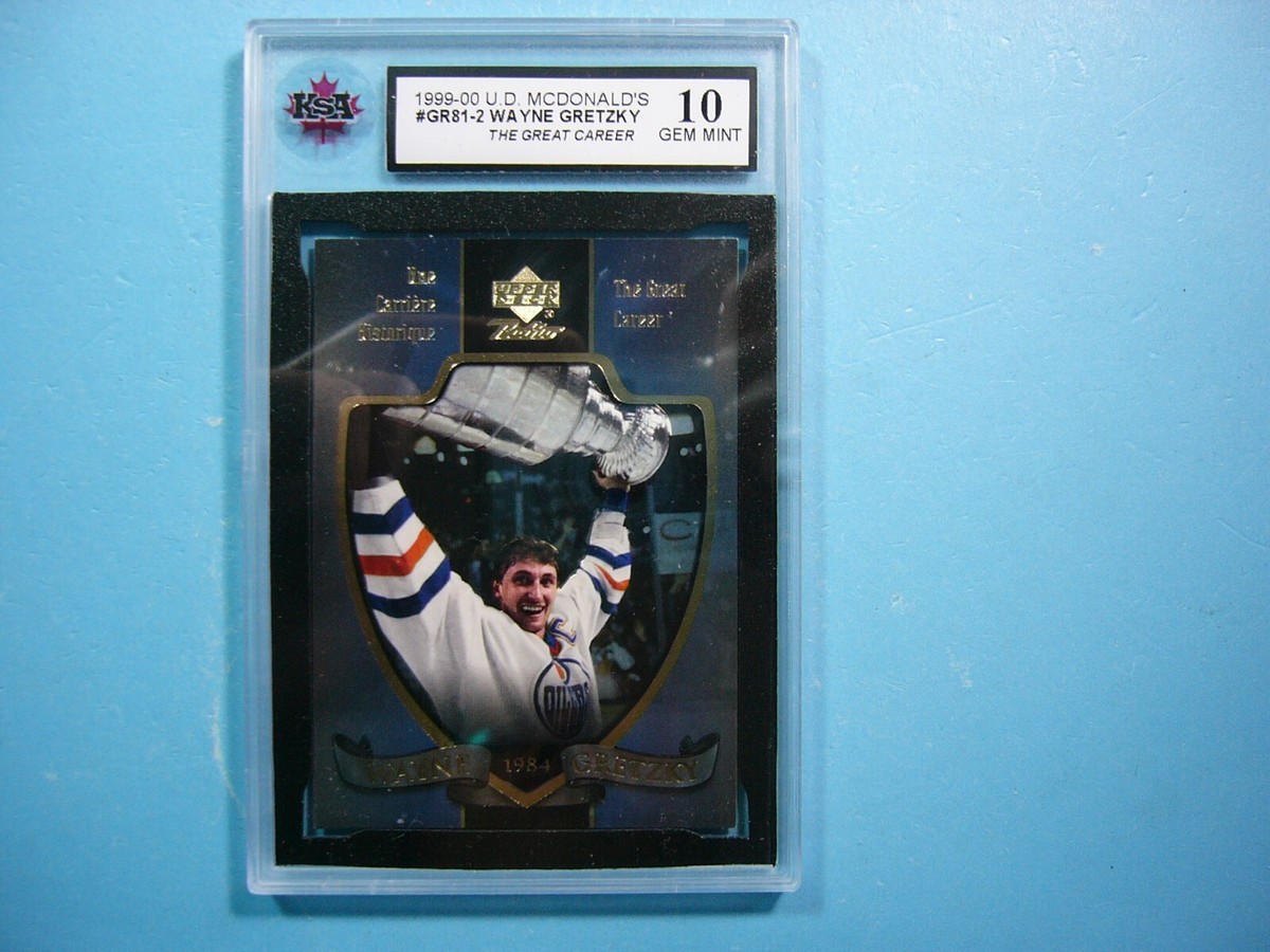 1999/00 UPPER DECK MCDONALD'S HOCKEY CARD #GR81-2 WAYNE GRETZKY