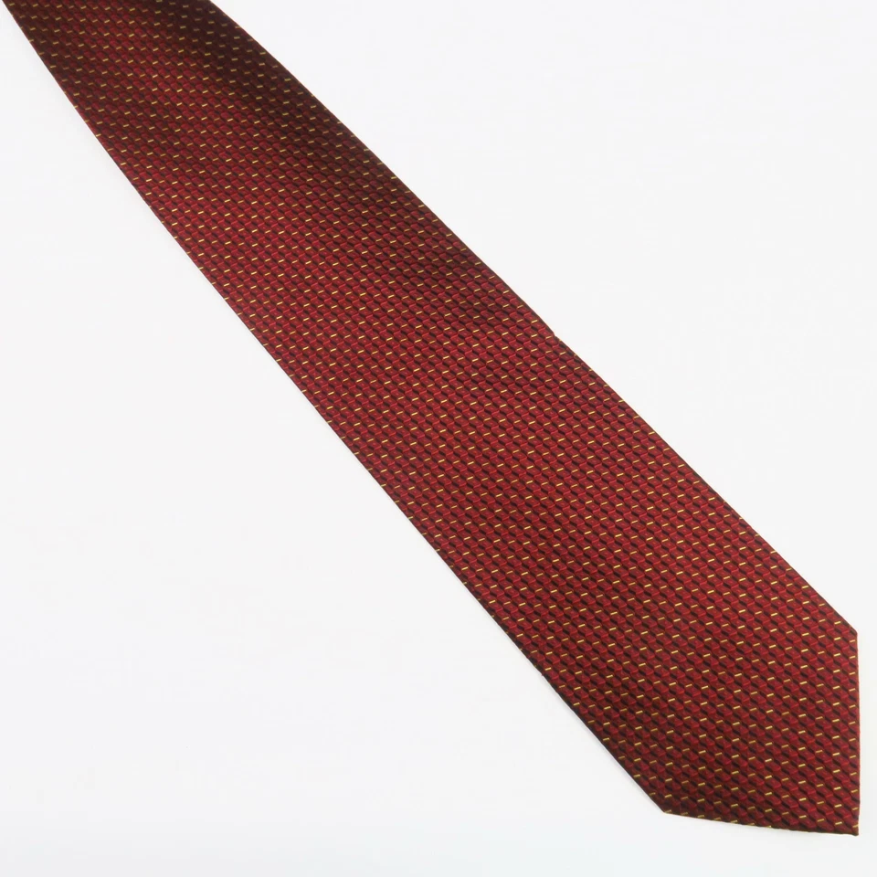 Галстук мужской Daniel De Fasson галстук красное золото 3D узор ручная работа 58 дюймов x 3,75 дюйма ручная работа - Изображение 2 из 4