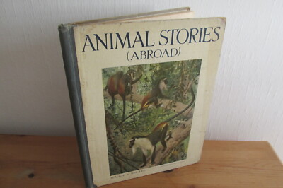 Animal Stories (Abroad) by Ellen Velvin & N. Fielding, c.1920, Rare book